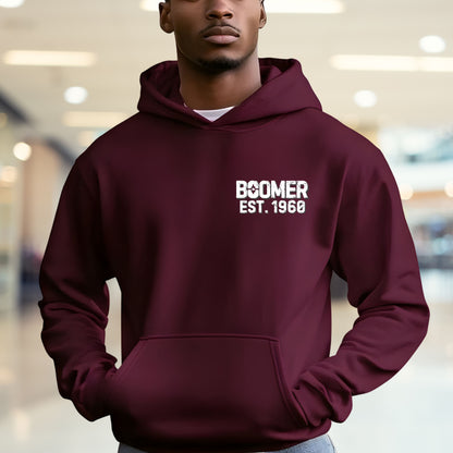 Boomer Custom Year Hoodie : Too old to fight to slow to run but i can still shoot