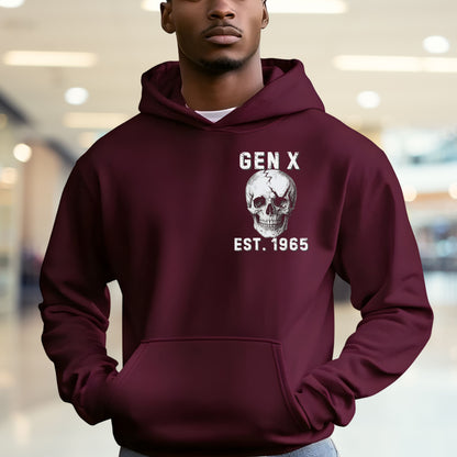 Gen X Custom Year Hoodie : My scars tell a story