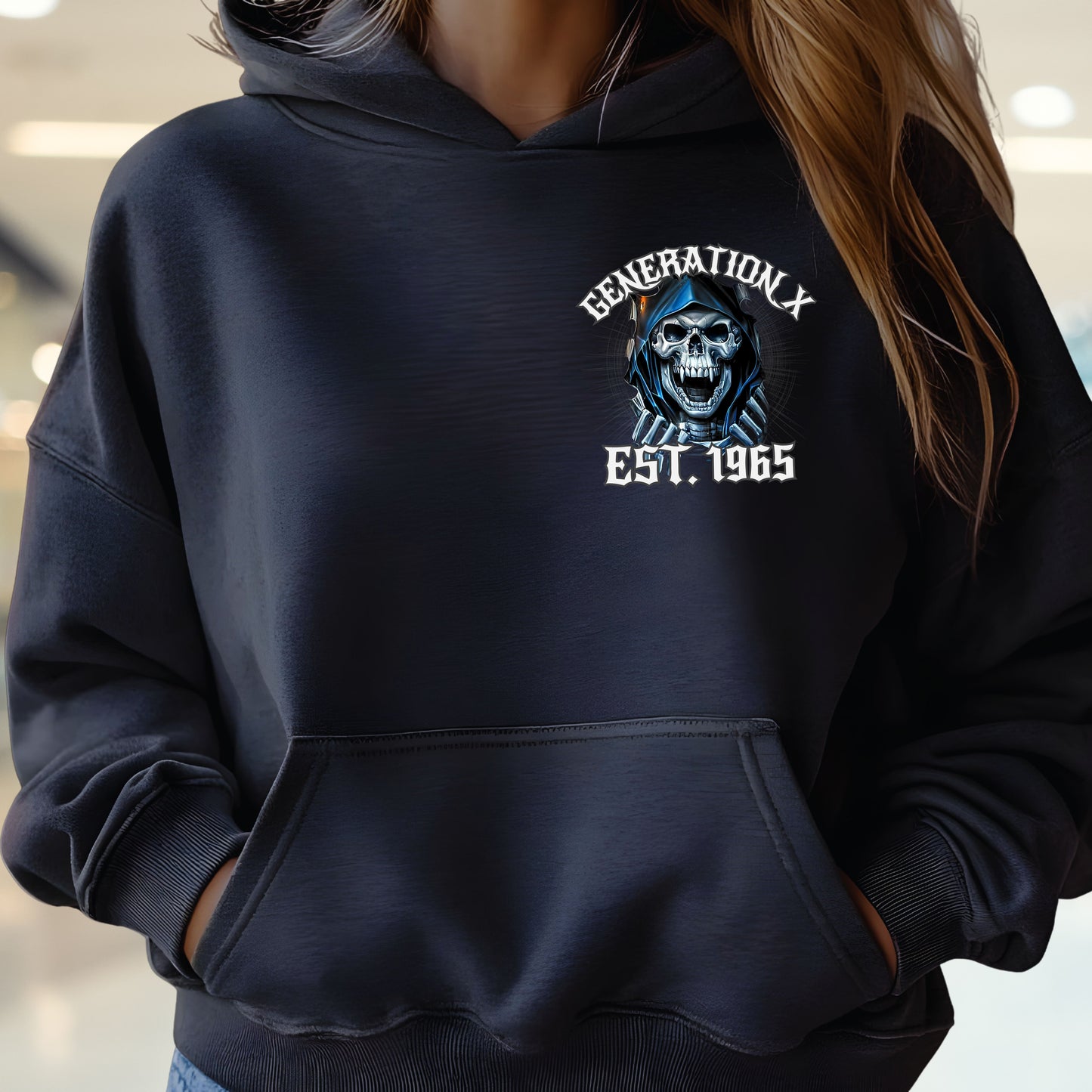 Gen X Custom Year Hoodie : When i was born , The devil said shit