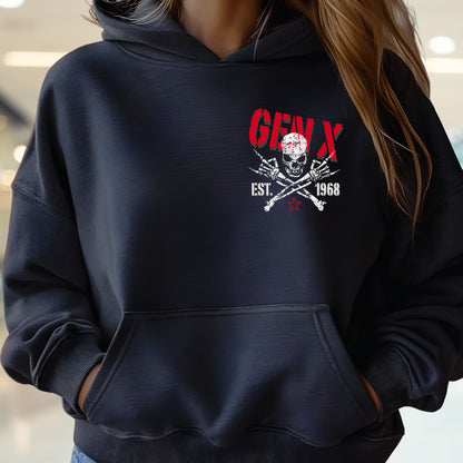 Gen X Custom Year Hoodie : Before all you sissies were born
