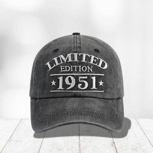 Limited Edition Custom Year , Baseball Cap for Women Men