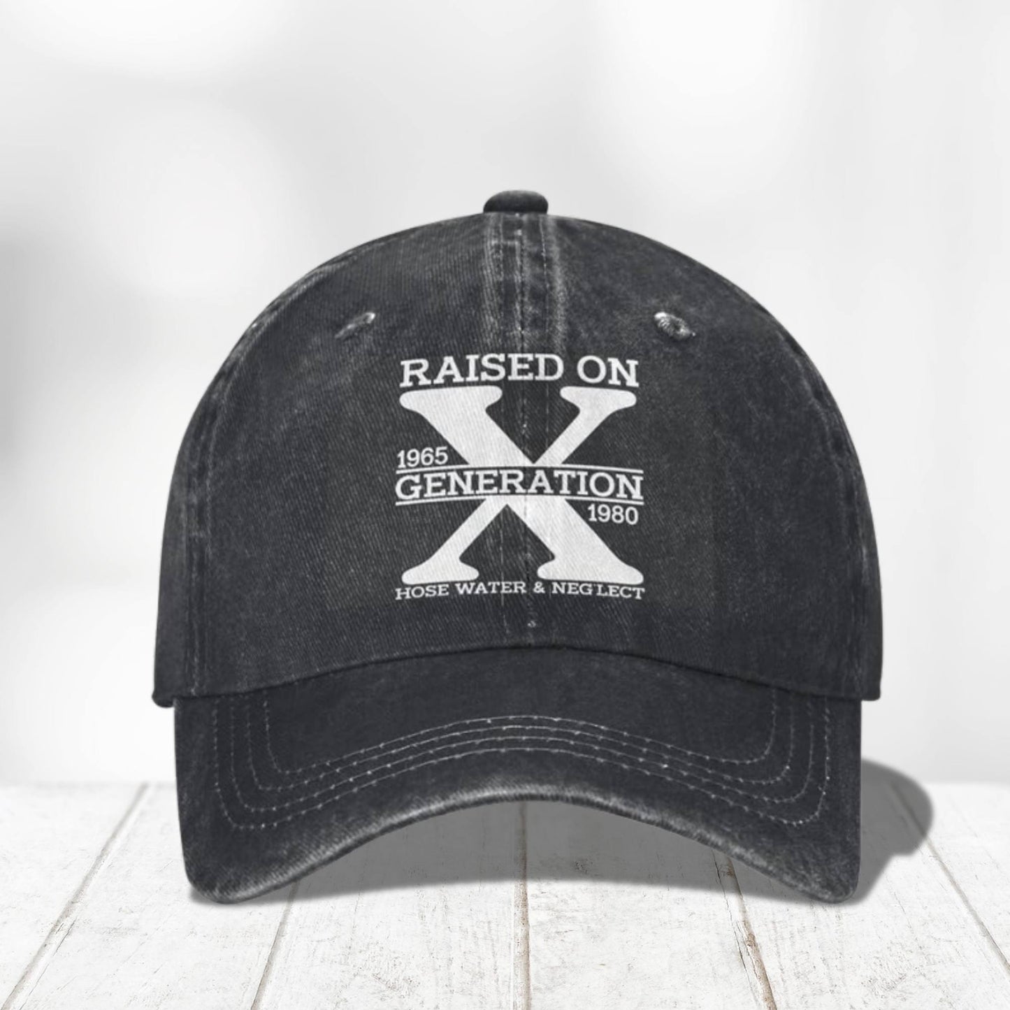 GEN X Raised ON Hose Water and Neglect Baseball Cap Women and Men